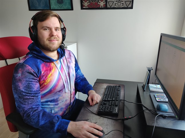 Toni Lahnakoski var först skeptisk till distansmottagning, men slutligen nöjd med den vård han fick.