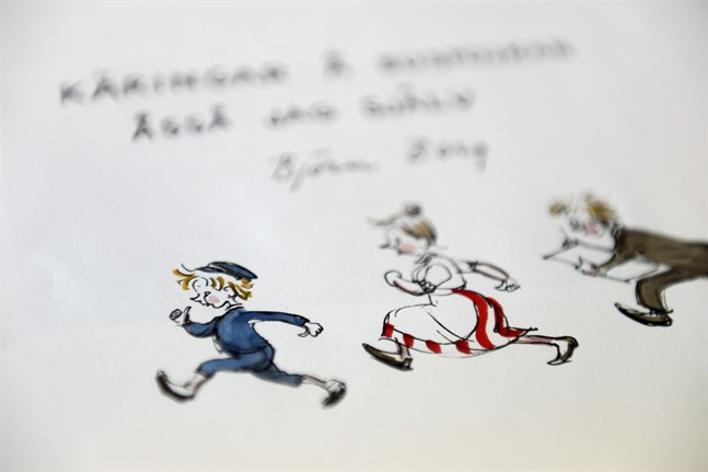 Maud Hansson Fissoun blev folkkär tack vare rollen som pigan Lina i "Emil i Lönneberga". Arkivbild.
