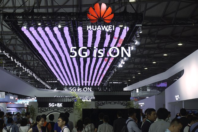 Inget Huawei i svenska 5G-nät. Arkivbild.