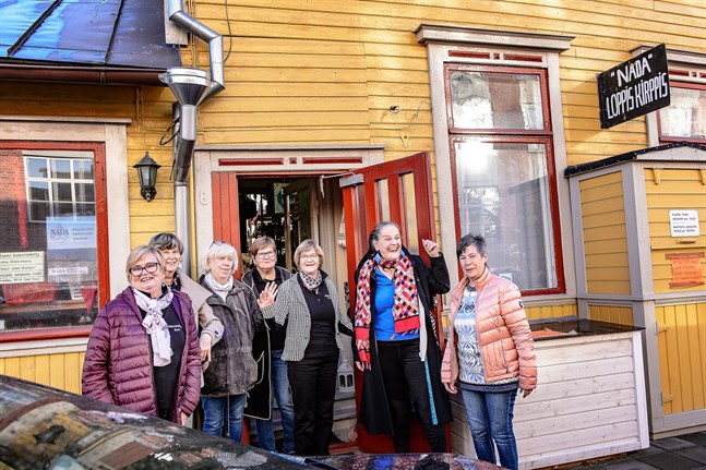 Glada miner inom Nada-Nords styrelse som består av Eivor Haga, Gitta Wik, Helena Westerlund, Gunda Öman, Ann-Britt Sandvik, Gunilla Luther-Lindqvist och Rose-May Svartgrund.