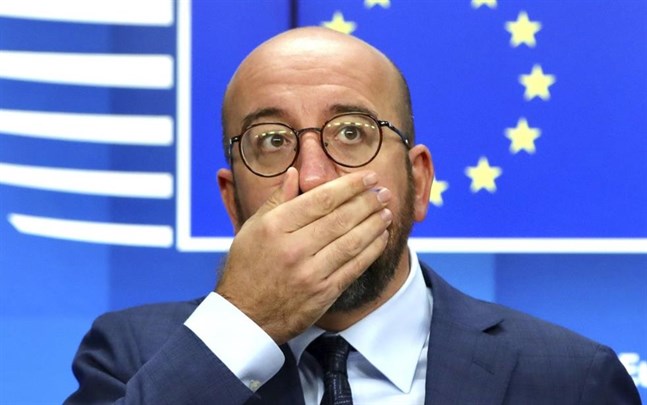 EU:s permanente rådsordförande Charles Michel.