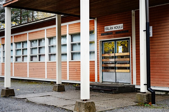 Itälä skola. Itälän koulu. 22.10.2020.