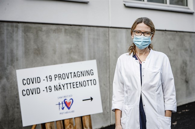 Smittskyddsläkare Johanna Gripenberg.