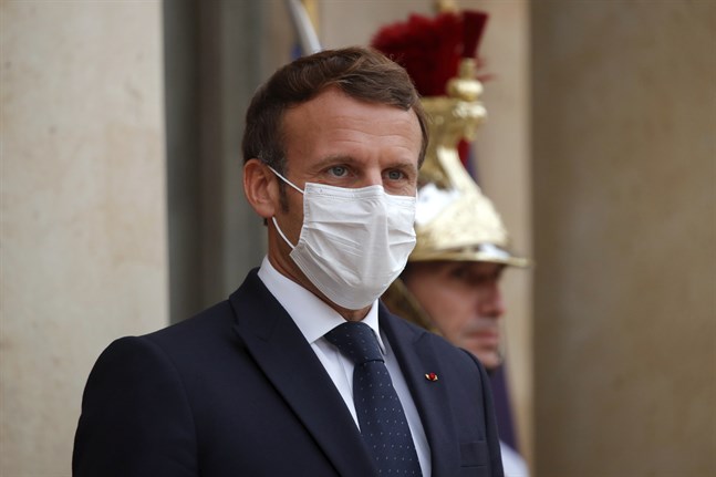 Frankrikes president Emmanuel Macron. Arkivbild.