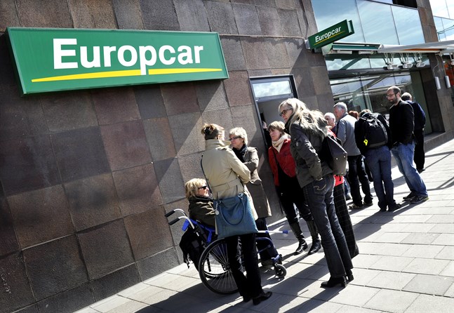 Europcar har det tungt. Arkivbild