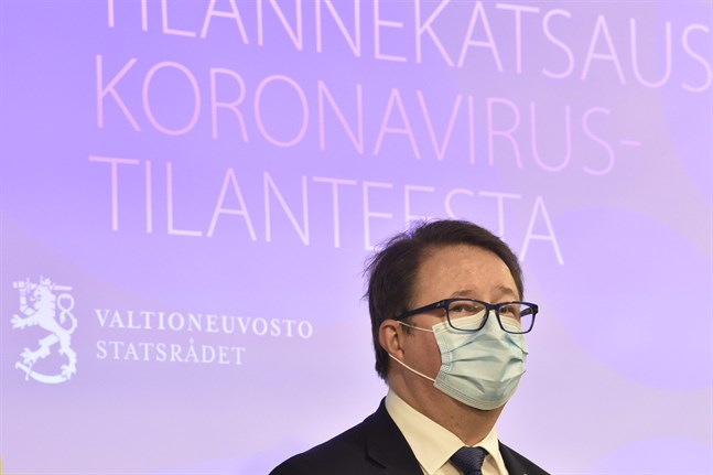 Mika Salminen, direktör vid Institutet för hälsa och välfärd.