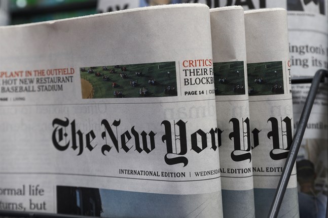 Avsändaren till en uppmärksammad Trumpkritisk debattartikel i The New York Times från 2018 har trätt fram. Arkivbild.