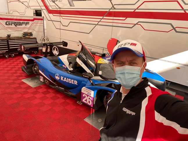 Rory Penttinen firar födelsedag i racerbilen denna helg, då han kör final i Michelin LeMans serien.