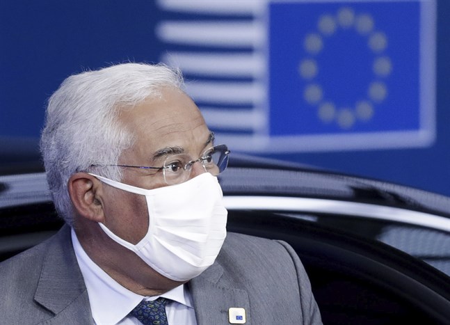 Portugals premiärminister Antonio Costa. Arkivbild.