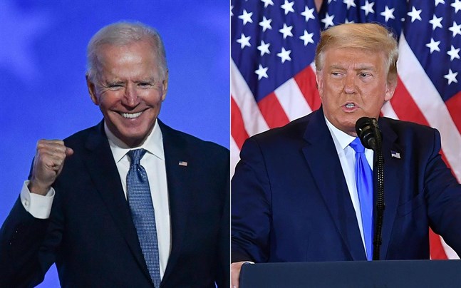 Joe Biden är kritisk till Donald Trump.