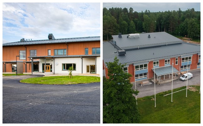 Både Koskeby skola och Centrumskolan i Oravais blev dyrare än tänkt.