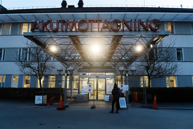 Viruspartiklar har hittats i ventilationen på Akademiska sjukhuset i Uppsala. Arkivbild.