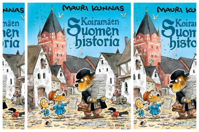 Våren 2021 sätter Karleby stadsteater upp den finskspråkiga pjäsen "Koiranmäen Suomen historia" som grundar sig på Mauri Kunnas populära bok om Finlands svenska historia. På finska gavs boken ut av Otava.