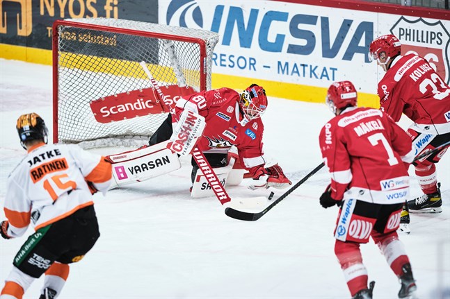 Rasmus Reijola vaktar målet i kväll.