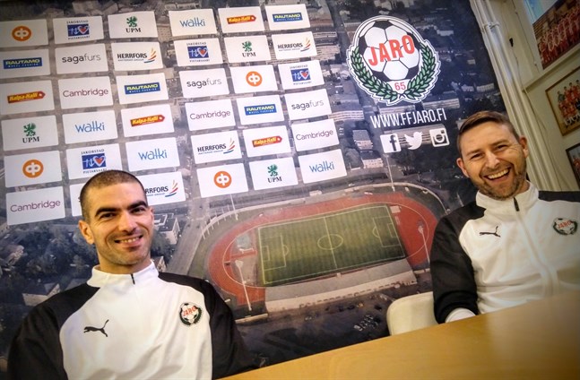 Pavle Milosavljevic och Jimmy Wargh.