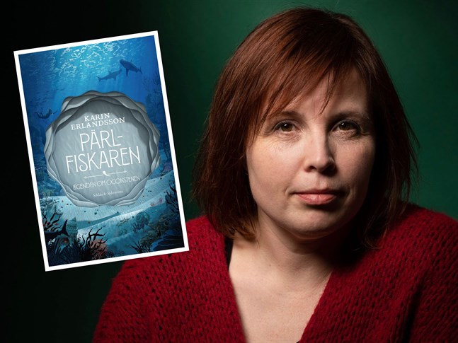 Karin Erlandssons bok "Pärlfiskaren" kom ut 2018.