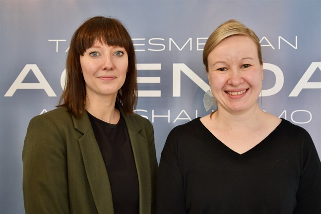 Hälsovetarna Johanna Nordmyr och Anna K. Forsman säger att vi behöver mer hälsofrämjande insatser i arbetslivet för att vi ska orka och vilja jobba längre än vad vi gör nu. Arkivbild.