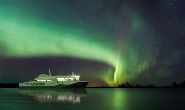 Aurora Botnia ska tas i trafik den 1 maj.