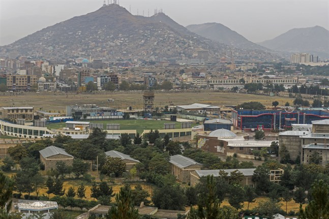 Afghanistans huvudstad Kabul.