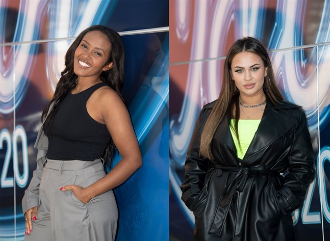 Nadja Holm och Paulina Pancenkov är finalister i TV4:s "Idol". Arkivbild.