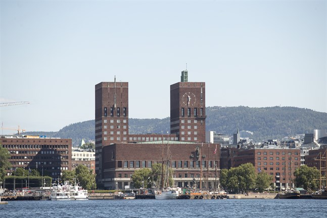 Fremskrittspartiets ordförande i Oslo är övertygad om att USA:s presidentval var riggat. Arkivbild av Oslo rådhus.