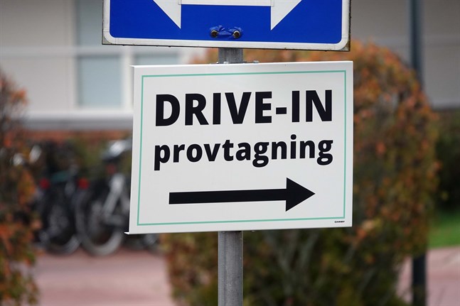 Antalet nya coronafall har minskat något från dagen innan.