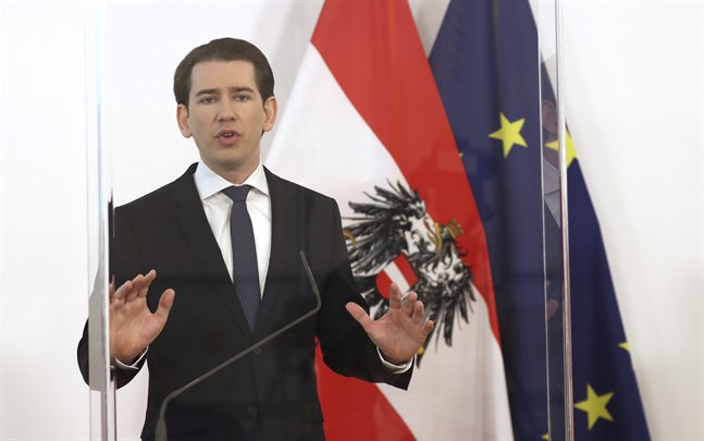 Sebastian Kurz är Österrikes förbundskansler.
