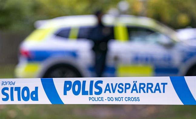 Ett skelett har hittats i samband med ett grävarbete.