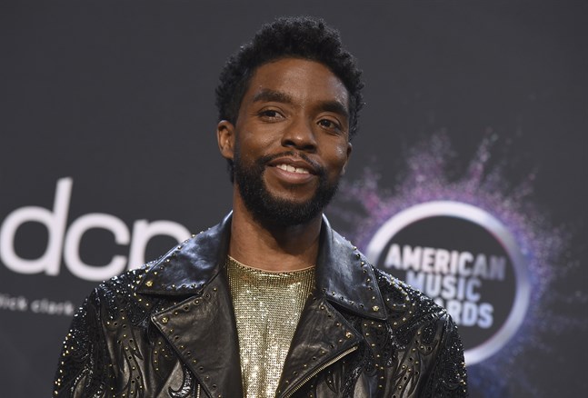 Twitterinlägget som meddelade att skådespelaren Chadwick Boseman hade avlidit blev årets mest delade och mest gillade. Arkivbild.