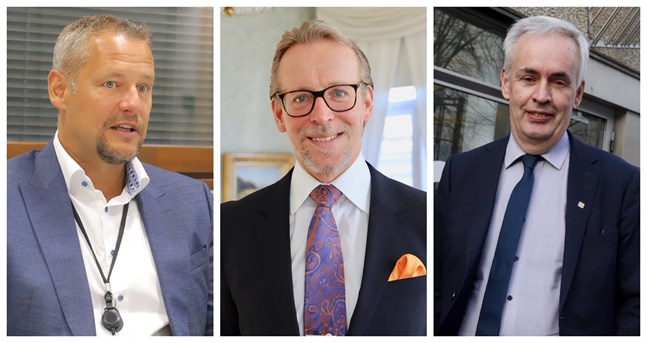 Stefan Grönholm, Ulf Nylund och Peter Finne säger att ansökningarna om amorteringsfrihet har minskat. Men det är svårt att säga hur nästa år ser ut.