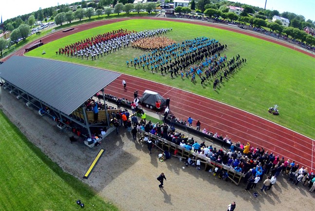 Så här såg det ut då FSG-festivalen arrangerades i Kristinestad 2016. Nu är det klart att det inte blir någon festival nästa sommar i Närpes.