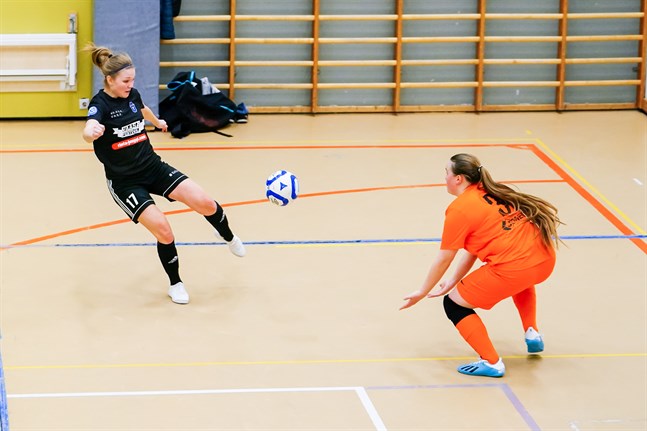 Maiju Kuivila, här hemma mot Y-Ilves, avgjorde söndagens rysare i Torneå.