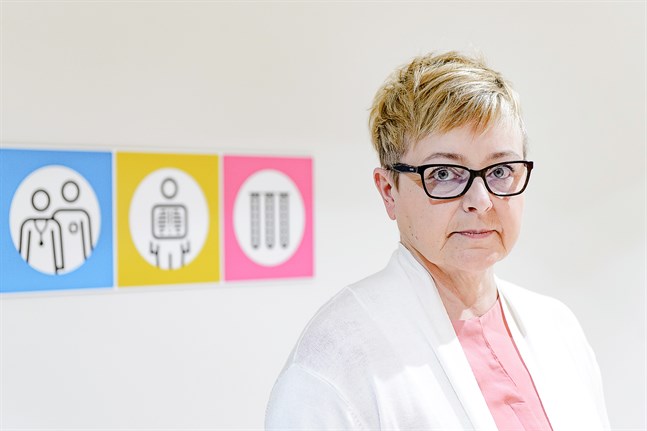 Marjo Orava, överskötare för primärhälsovårdens öppenvård.