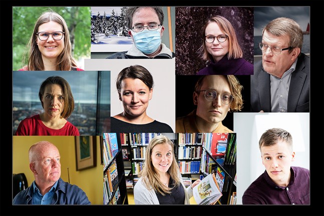 Vilken var den största österbottniska läsupplevelsen 2020? Tio personer med kopplingar till det österbottniska litteraturfältet svarar.