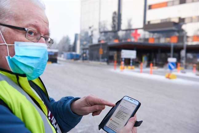 Kurt Mattsson förvånar sig över att svaret inte dök upp i hans telefon eftersom kallelsen till provtagning kom den vägen.