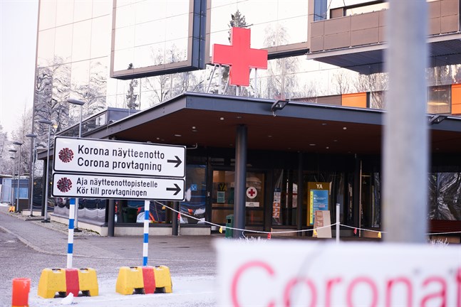 Vasa sjukvårdsdistrikt rapporterar om nya coronafall på lördagen.