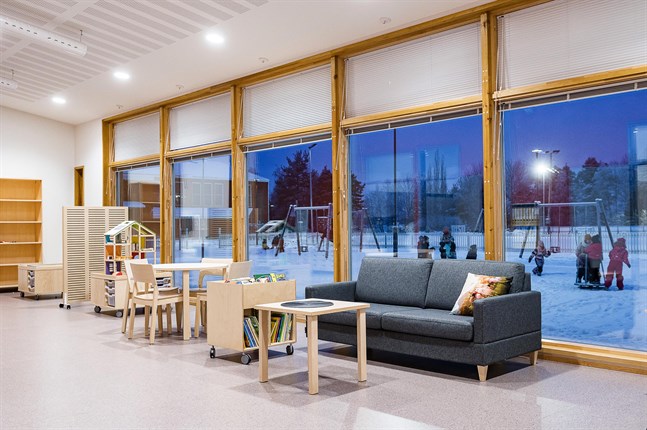 Framöver ska alltfler timlärare jobba i Larsmos förskolor. På bild Risö förskola.