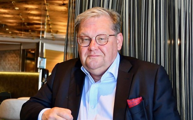 Jan Hanses, vd för Viking Line, blickar mot en ljusare framtid efter ett extremt ogynnsamt år.