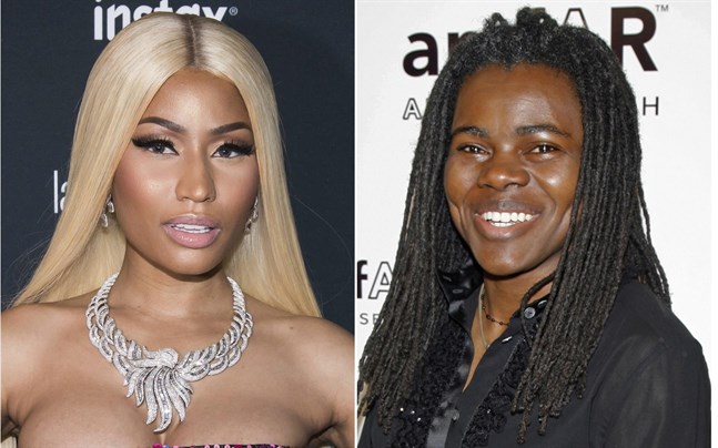 Nicki Minaj betalar Tracy Chapman 450 000 dollar efter att ha samplat en av hennes låtar och använt den i sin egen låt.