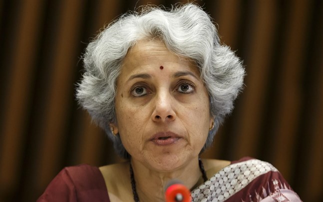 WHO:s ledande forskare Soumya Swaminathan.