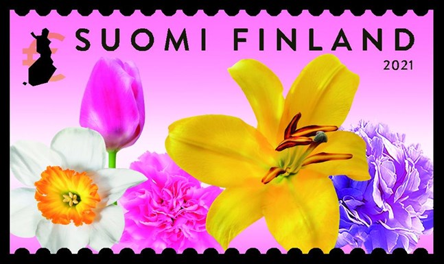 Blomsterträdgård.