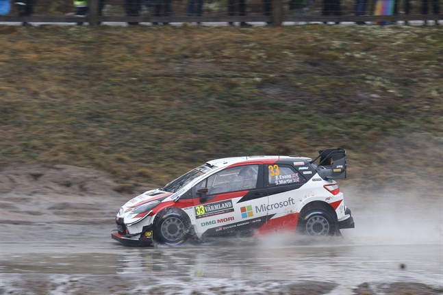 Det var inte mycket till snö när det svenska VM-rallyt avgjordes förra året.