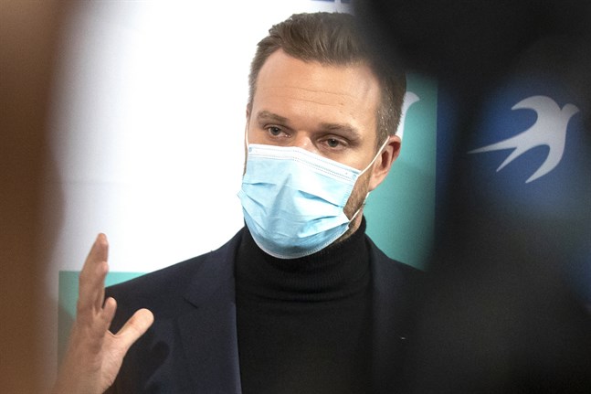 Litauens utrikesminister Gabrielius Landsbergis. Arkivbild.