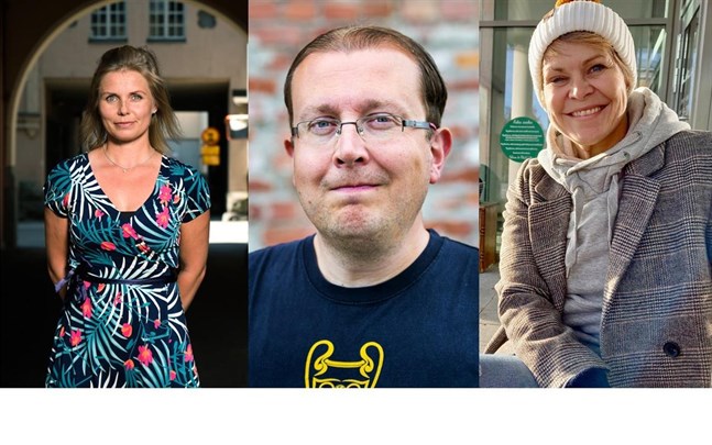 Heidi Matinlassi, Antti Koivukangas och Nina Brännkärr-Friberg är nya kandidater på SFP:s lista i kommunalvalet.