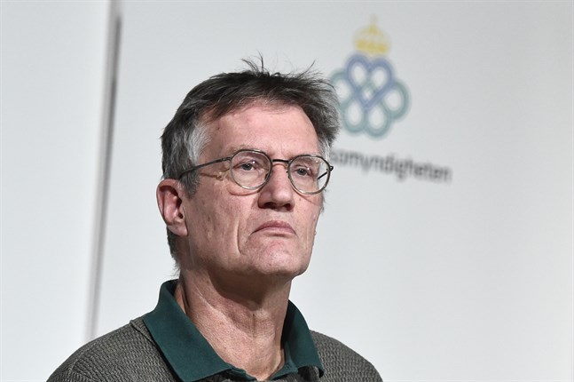 Anders Tegnell, statsepidemiolog Folkhälsomyndigheten, får oönskad uppmärksamhet. Arkivbild.