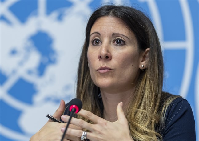 WHO:s Maria Van Kerkhove, som leder organisationens krisarbete kring virusutbrottet. Arkivbild.