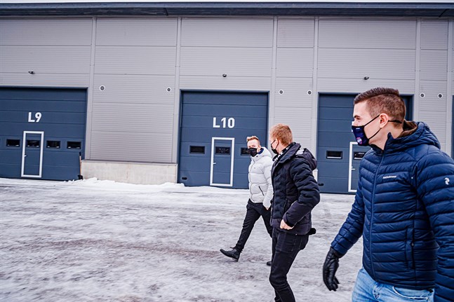 Christoffer Sirén, Filip Sirén och August Strandberg planerar att bygga vidare på sitt hallkoncept på andra sidan kommungränsen.