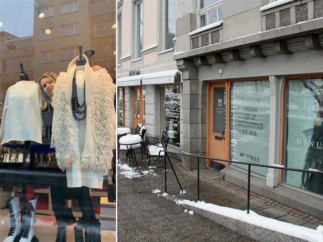 Modedesignern Jaana Varkki-Terho blev positivt överraskad över stämningen i Vasa. Snart öppnar hon en klädbutik i centrum.