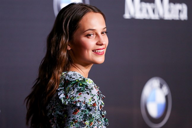 Alicia Vikander är den som senast gestaltat tv-spelsfiguren Lara Croft på vita duken. Arkivbild.
