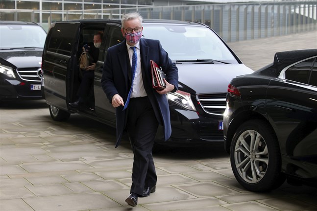 Storbritanniens biträdande premiärminister Michael Gove. Arkivbild.